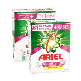 Ariel Laundry Detergent Powder with Downy For Front & Top Load 2.5KG