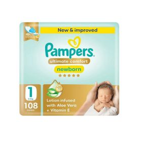 Pampers Premium Care Size 1 New Born Diapers