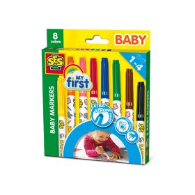 SES My First Baby Markers 8 Colours