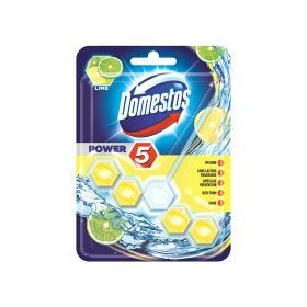 Domestos Lime Power 5 Toilet Rim Block