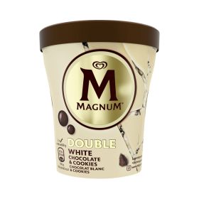 Magnum Double White Chocolate & Cookies Ice Cream