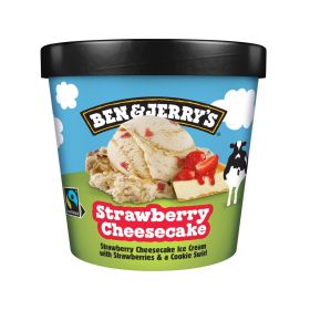 Ben and Jerry's Strawberry Cheesecake Ice Cream