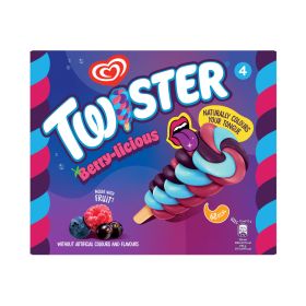 Wall's Twister Berry-licious Ice Lollies