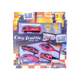 Johntoys Fire Department 1:64 Diecast Cars Assorted