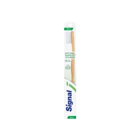 Signal Toothbrush Natural Soft Bamboo Panda