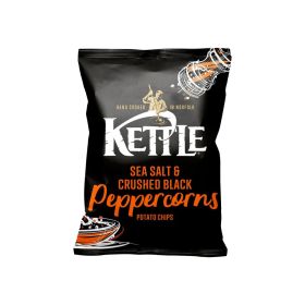Kettle Sea Salt & Crushed Black Peppercorns Potato Chips