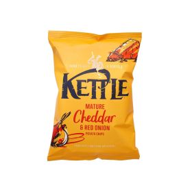 Kettle Mature Cheddar & Red Onion Potato Chips