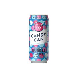 Candy Can Sparkling Bubble Gum Zero 330ml