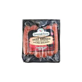 Greenhill Farm Beef Polska Kielbasa Smoked Sausage Link