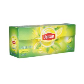 Lipton Green Tea & Lemon Tea Bags 