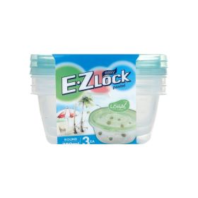 Lock & Lock EZ Lock Pastel Container Round 350ml
