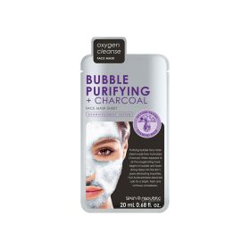 Skin Republic Bubble Purifying + Charcoal Face Mask Sheet