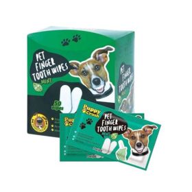 Puppy Crush Mint Pet Finger Tooth Wipes