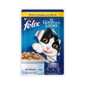 Purina Felix Chicken In Jelly Wet Food For Adult Cat