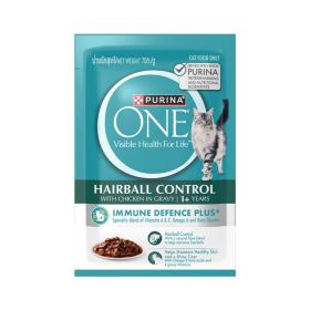 Purina One Hairball Control with Chicken in Gravy