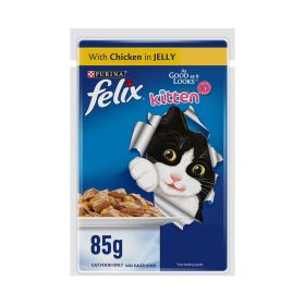 Purina Felix Chicken In Jelly Wet Food For Kitten