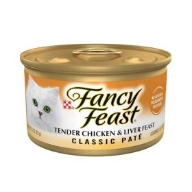 Purina Fancy Feast Classic Pate Tender Chicken & Liver Feast