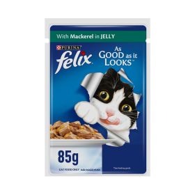 Purina Felix Mackerel In Jelly Wet Food For Adult Cat