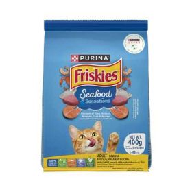 Purina Seafood Sensations with Flavours of Tuna, Salmon, Snapper, Crab & Shrimps