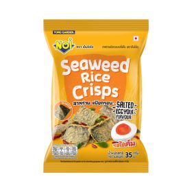 Noi Tempura Salted Egg Yolk Flavour Seaweed Rice Crisps