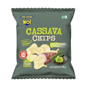 Noi Cassava Seaweed & Wasabi Chips