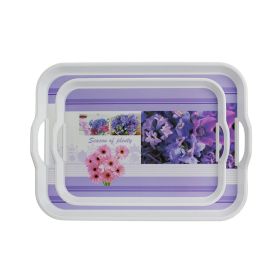 Superware Tray 15IN 2-handle Season Summer