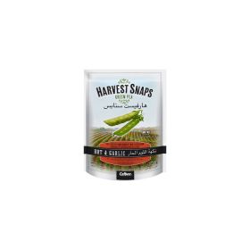 Harvest Snaps Hot and Garlic Flavoured Green Peas