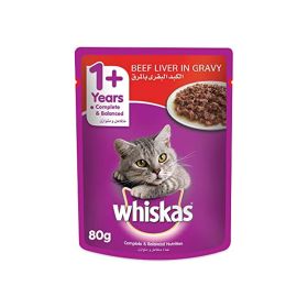 Whiskas Pouch Beef In Sauce