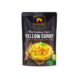 De Siam Yellow Curry Sauce with Coconut Milk, Potato & Thai Chillies