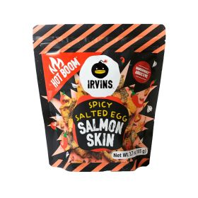 Irvins Hot Boom Spicy Salted Egg Salmon Skin