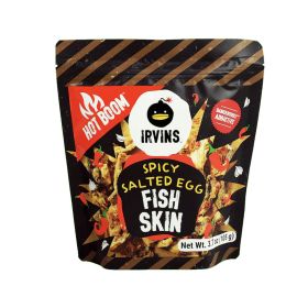 Irvins Hot Boom Spicy Salted Egg Mini Fish Skin