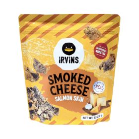 Irvins Smoked Cheese Salmon Skin