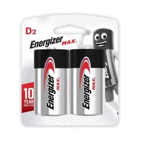 Energizer Max D2 Alkaline Batteries