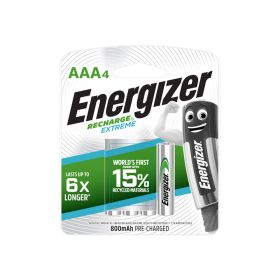 Energizer Extreme Rechargeable Battery Nh12erp4 800 Aaa