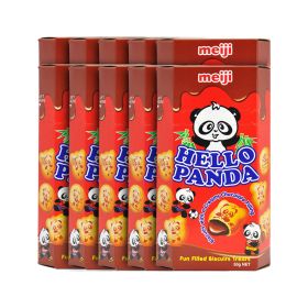 Meiji Hello Panda Biscuits With Chocolate