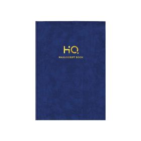 HQ A4Blue PVC Csbound Manuscript Book 2Q