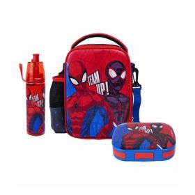 Marvel Spiderman Smash Lunch Bag with Bottle & Lunch Box