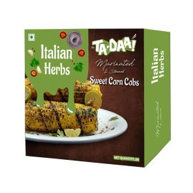 Tadaa Marinated & Steamed Italian Herbs Sweet Corn Cobs