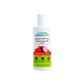 Mamaearth Onion Hair Oil For Hair Regrowth & Hair Fall Control With Redensyl