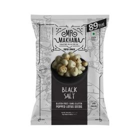 Mr Makhana Black Salt Popped Lotus Seeds