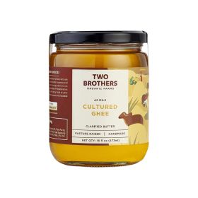 Two Brothers Organic Farms A2 Cow Cultured Ghee