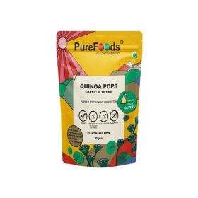 Purefoods Quinoa Pops Garlic And Thyme