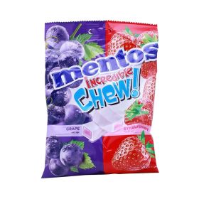 Mentos Incredible Strawberry Grape Chew Soft Candy