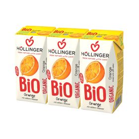Hollinger Organic Juice Orange 200 ml