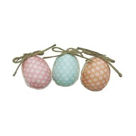 Party Magic Easter 13X4X6CM Printed Eggs