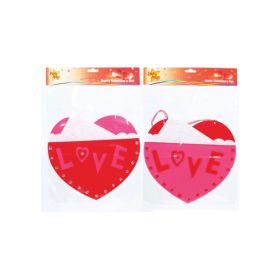 Love Heart Hanging Decoration Assorted
