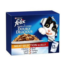 Purina Felix Doubly Delicious Meat Selection in Jelly