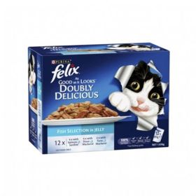Purina Felix Doubly Delicious Fish Selection in Jelly