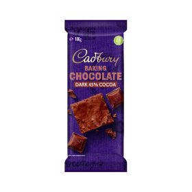 Cadbury Baking 45% Cocoa Dark Chocolate Bar