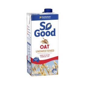 Sanitarium So Good Unsweetened Oat Milk 1L